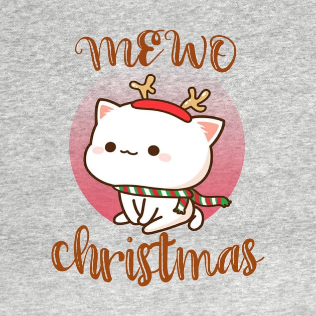 Mewo christmas t-shirt new year by cloud